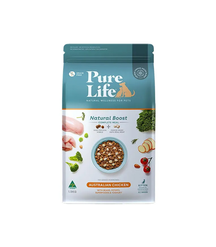 Pure Life Natural Boost Chicken Kitten