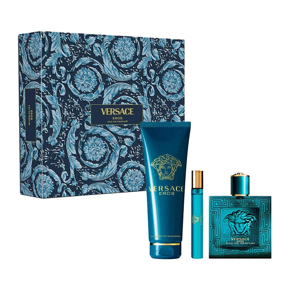 estuche-Versace-Eros-X3 Set Versace Eros Eau de Toilette 3 Piezas - Imagen 1